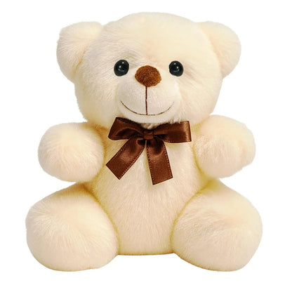 Cream Teddy Bear Plush Soft Toy, Cute Stuffed Teddy, 20cm