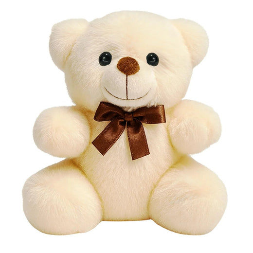 Cream Teddy Bear Plush Soft Toy, Cute Stuffed Teddy, 20cm