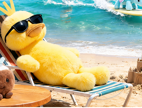 A soft toy is not just a toy. It becomes a memory.